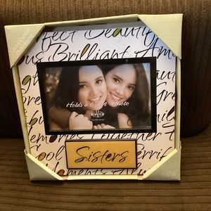 NEW Kohls Sisters picture Frame